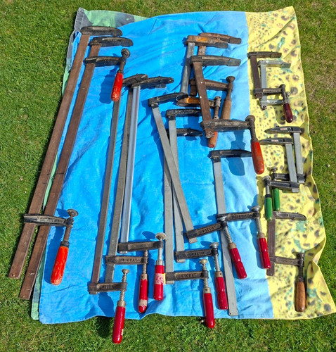 Schraubzwingen set konvolut - schraubzwingen, /