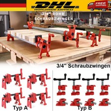 4X 3/4"Rohrschraubzwinge