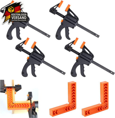 Mini schraubzwingen set - set, 4