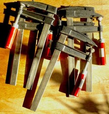 5 Schraubzwingen 120x300