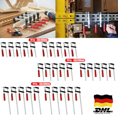 10x schraubzwinge 150x50mm - 10x,