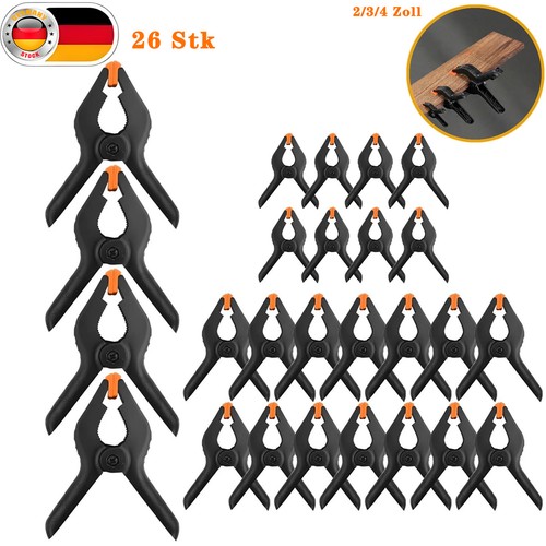 Zwingen federklemmen set - 26,
